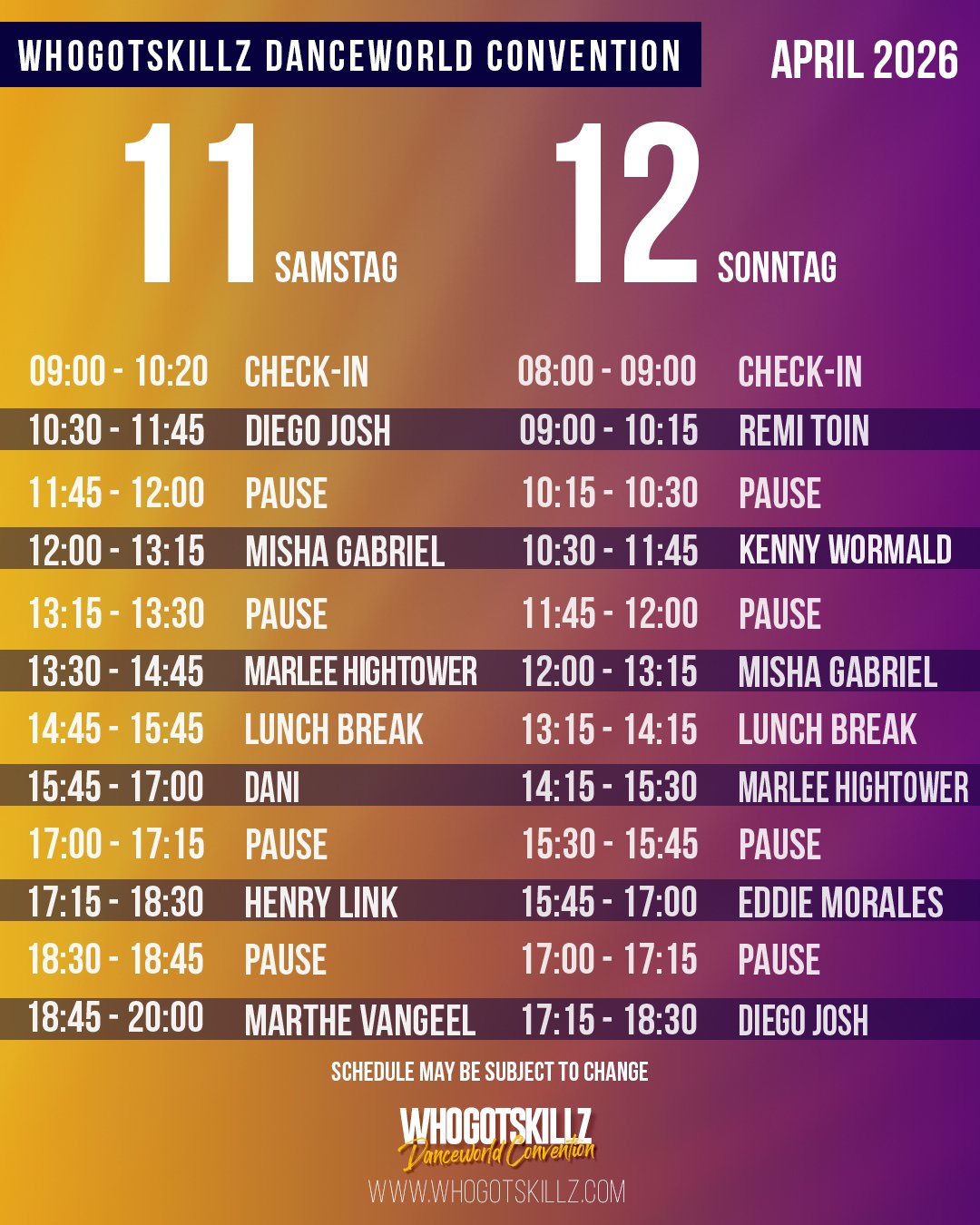 schedule convention2026 kopie